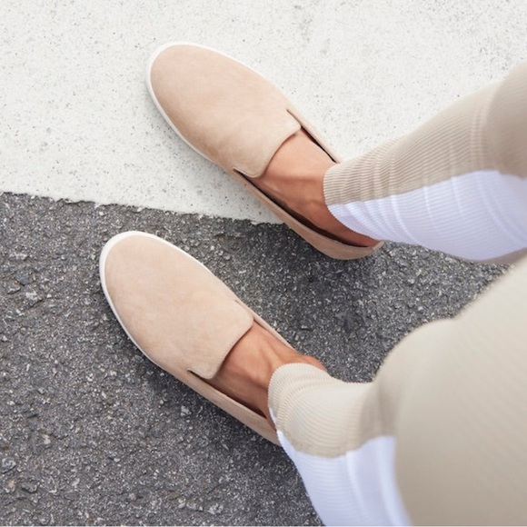 BIRDIES Sz 8 The Swift Tan Suede Slip-on Sneakers Orig$165 - Picture 1 of 12